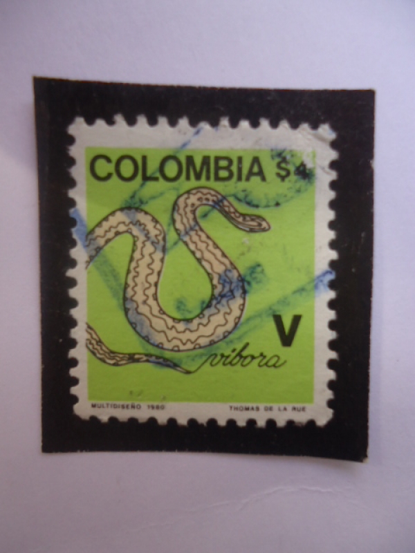 Víbora -V- (Alfabeto de Colombia)