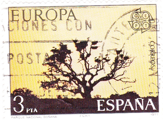 EUROPA CEPT-1977 Parque Nacional Doñana   (Q)