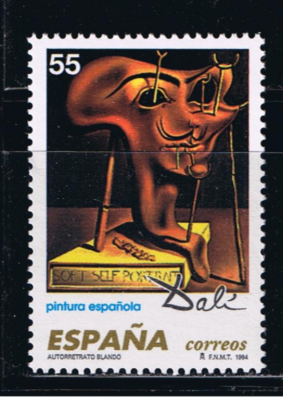 Edifil  3294  Pintura española. Obras de Salvador Dalí.  