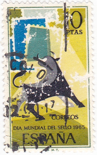 Día Mundial del sello-1965     (Q)