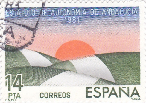 .Estatuto de Autonomía de Andalucía 1981   (Q)
