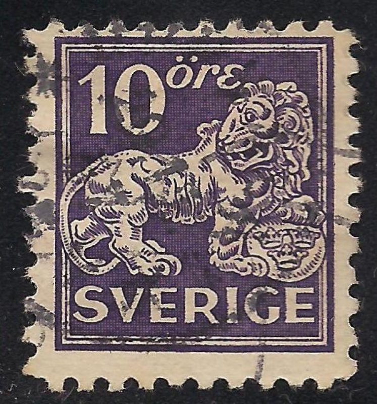 León heráldico Escudo de Suecia