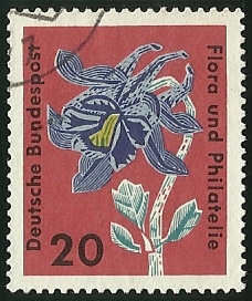 FLORA UND PHILATELIE - DEUTSCHE BUNDESPOST