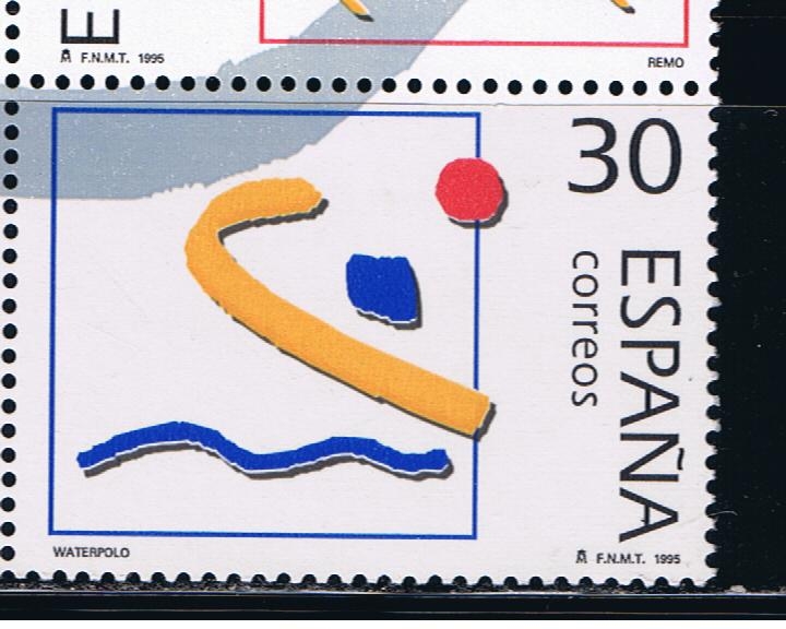 Edifil  3377  Deportes. Olímpicos de Plata.  