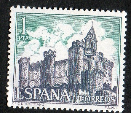 1927- Castillos de España. Turégano  ( Segivia ).