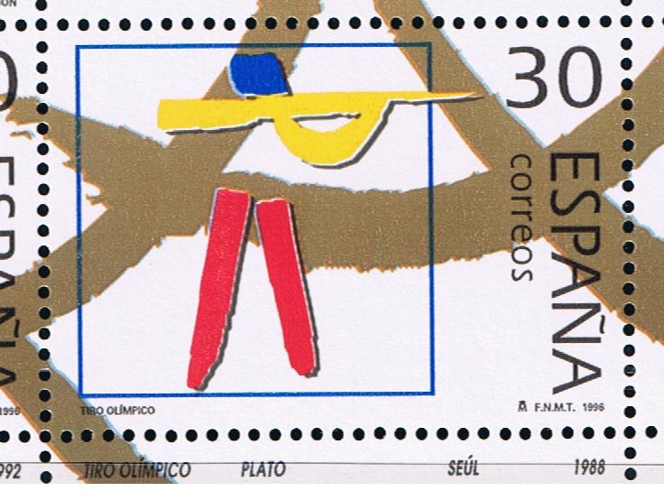 Edifil  3425  Deportes. Olímpicos de bronce.  