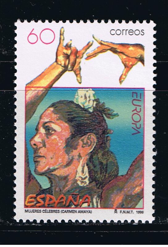 Edifil  3434  Europa. Mujeres Célebres.  