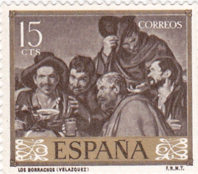 PINTURA-Los Borrachos (Diego Velazquez)    (R)