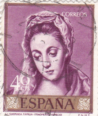 PINTURA-La Sagrada Familia   - (El Greco) (R)