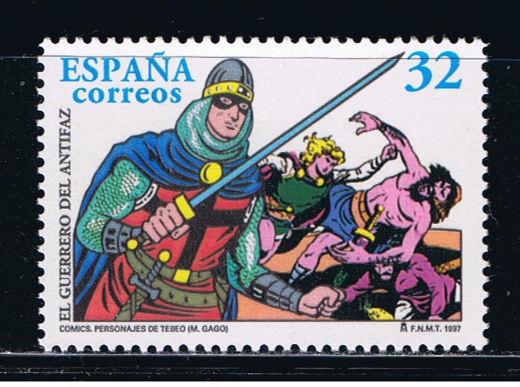 Edifil  3487  Cómics. Personajes de tebeo.  