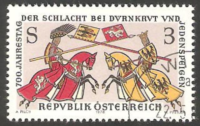 1409 - 7º Centº de la batalla de Durnkrut y Jedenspeigen