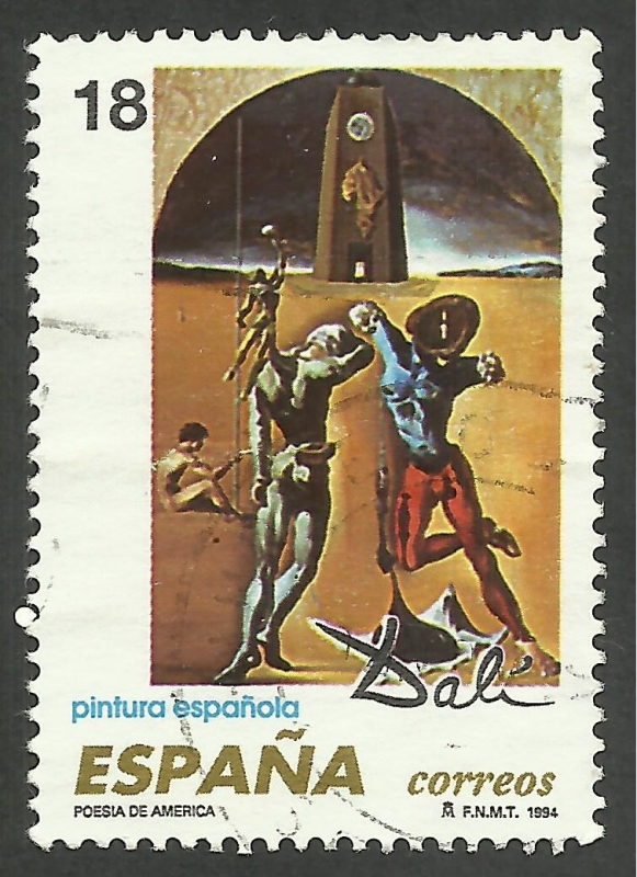 Pintura de Dalí
