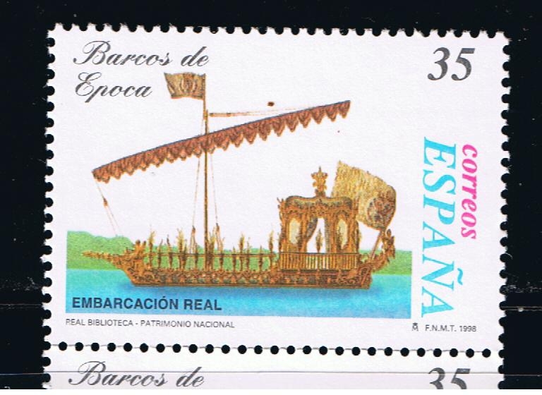 Edifil  3540  Barcos de época.  