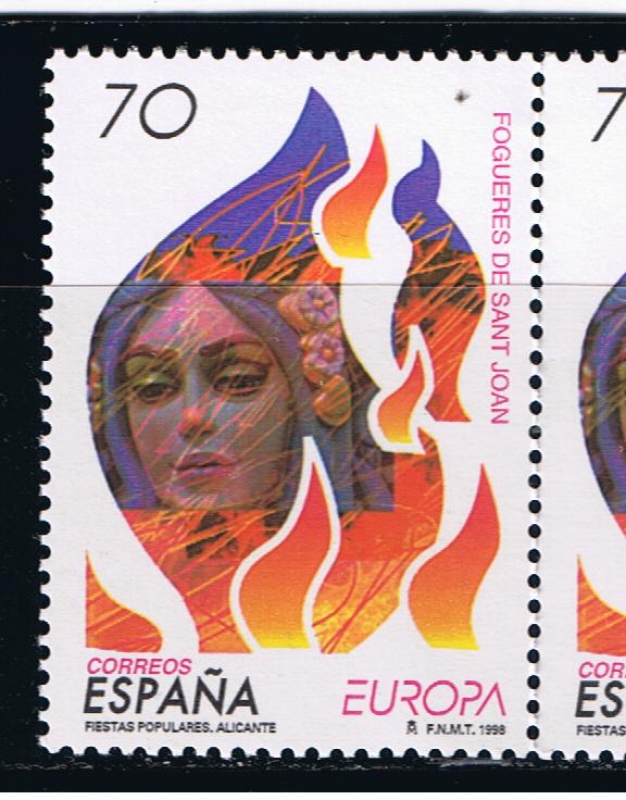 Edifil  3542  Europa. Fiestas populares.  