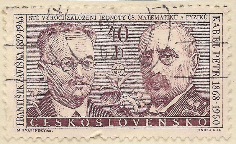 Frantisek Zaviska y Karel Petr