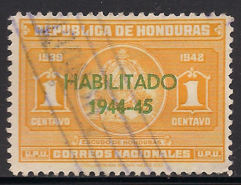 ESCUDO DE HONDURAS.