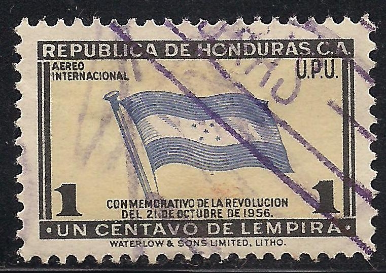 Bandera de Honduras.