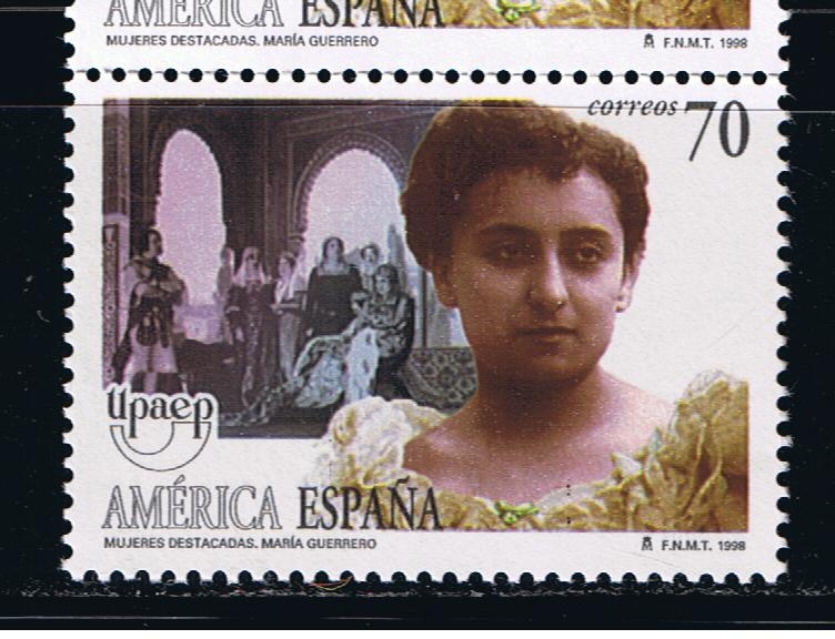 Edifil  3590  América-UPAEP. Mujeres destacadas.  