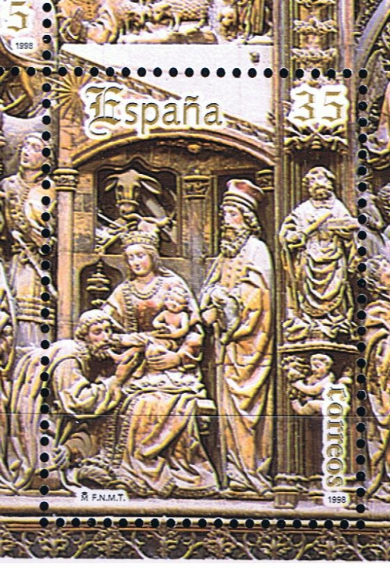 Edifil  3594  La Seo de San Salvador de Zaragoza.  