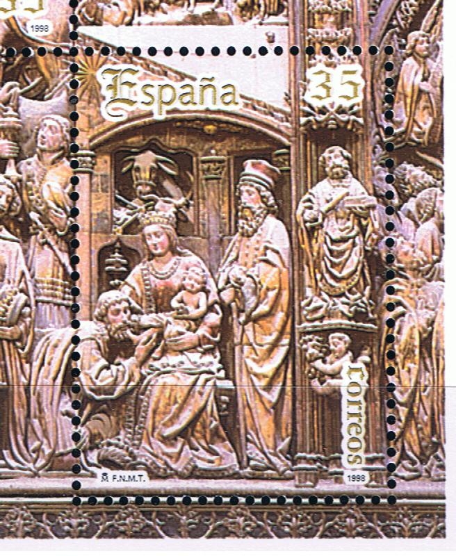 Edifil  3594  La Seo de San Salvador de Zaragoza.  
