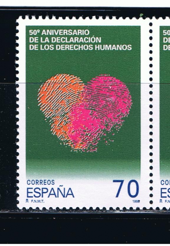 Edifil  3607  Derechos Humanos.  