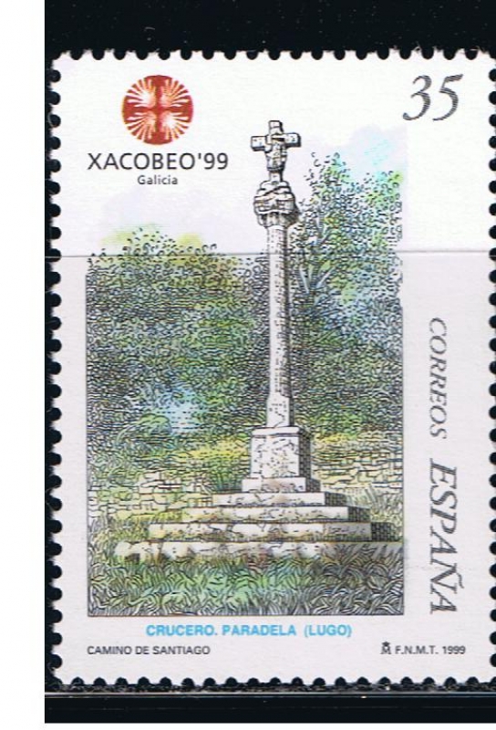 Edifil  3617  Año Santo Compostelano Xacobeo´99.  