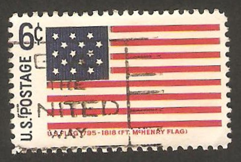 849 - Bandera Fort Mac Henry de 1795-1818