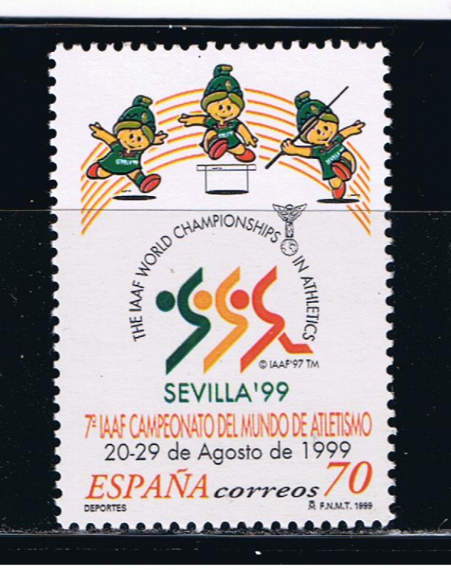 Edifil  3627  7º Campeonato Mundial de Atletismo.  