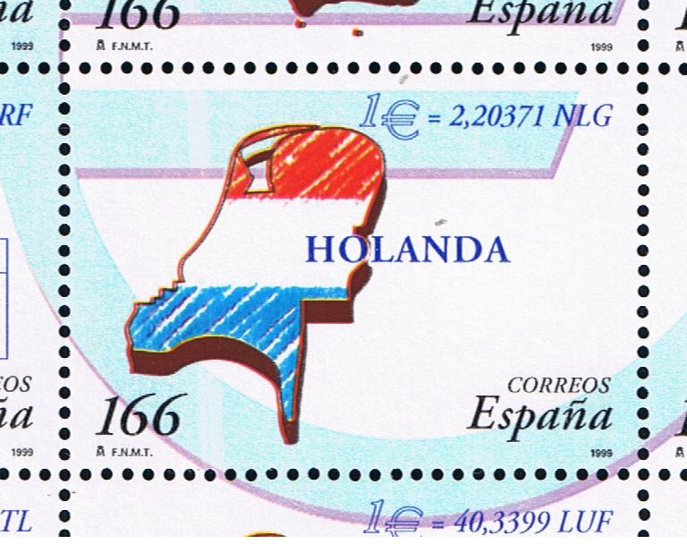 Edifil  3639  Paises del Euro.  