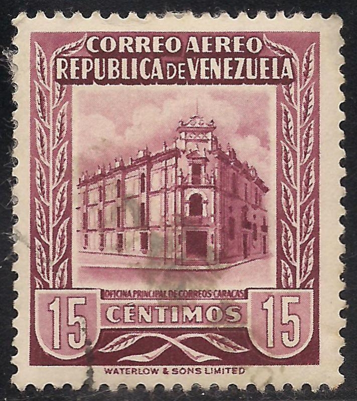 OFICINA DE CORREOS, CARACAS. (EE.UU de Venezuela)