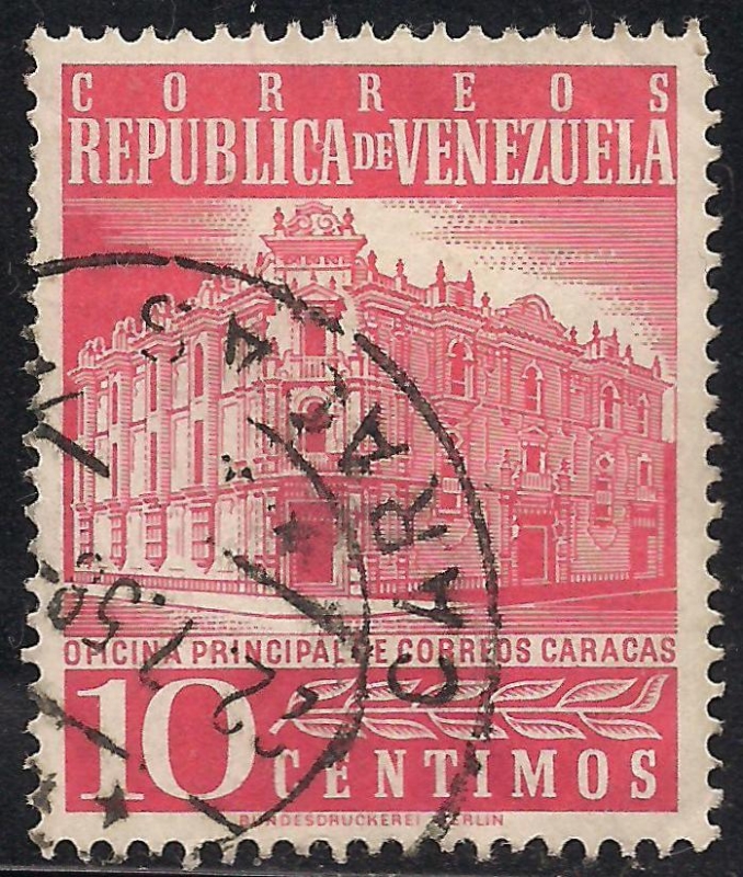 OFICINA DE CORREOS, CARACAS