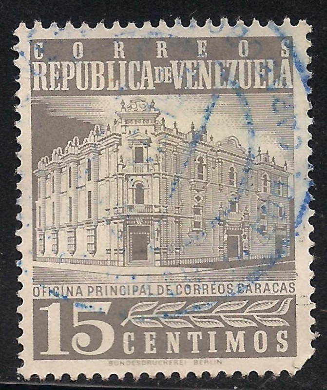 OFICINA DE CORREOS, CARACAS