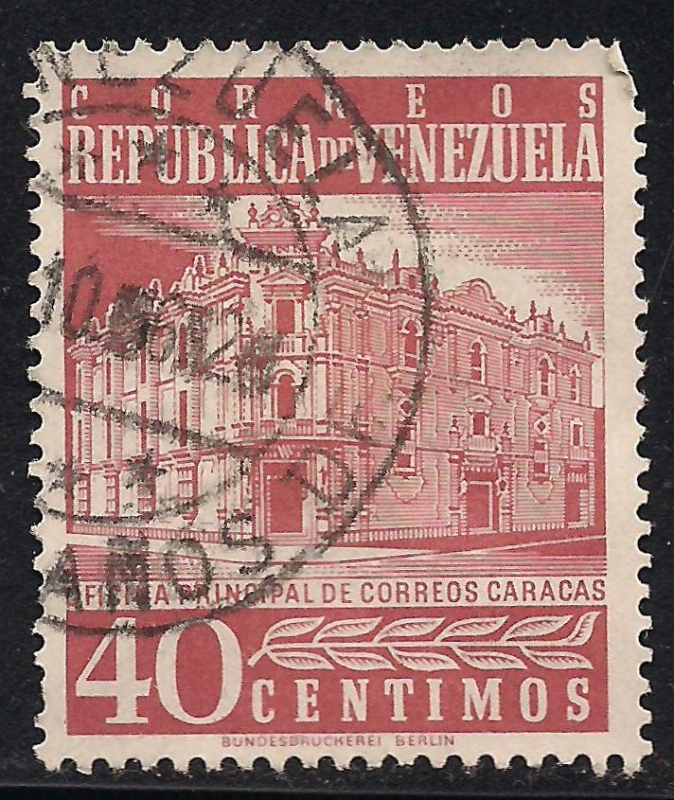 OFICINA DE CORREOS, CARACAS