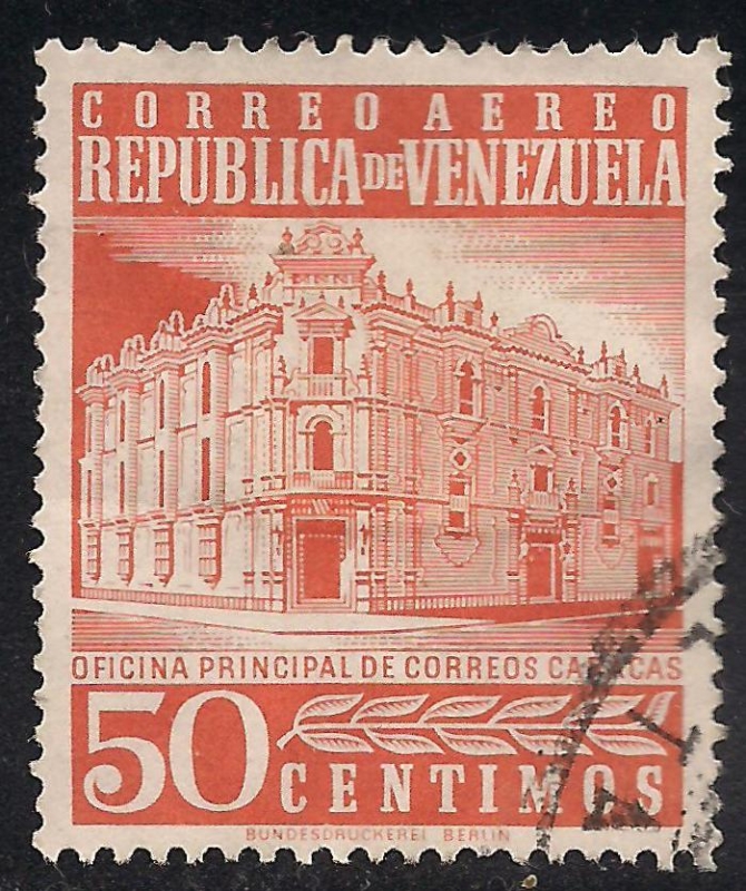 OFICINA DE CORREOS, CARACAS