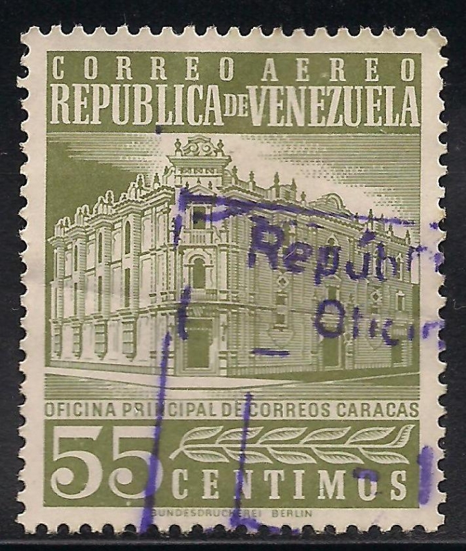 OFICINA DE CORREOS, CARACAS