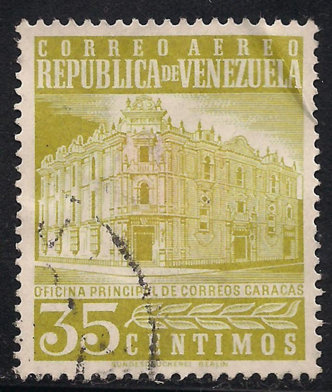 OFICINA DE CORREOS, CARACAS