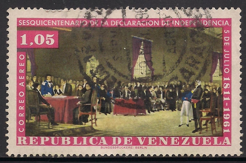 150 º aniversario de la Declaración de Independencia de Venezuela