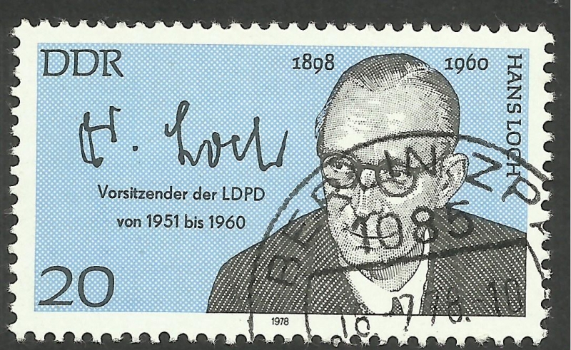 Hans Loch, político