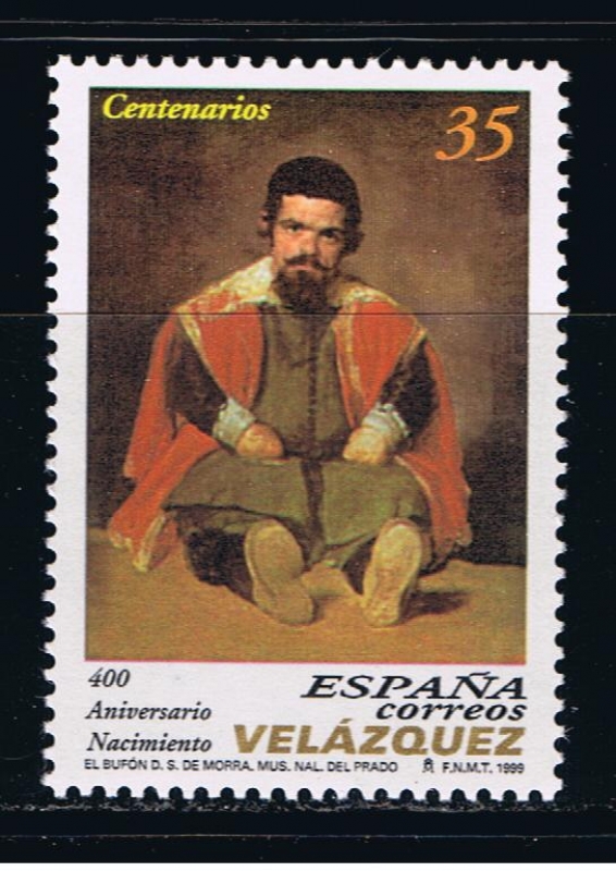 Edifil  3658  400º aniver. del nacimientode Diego Velázquez.  