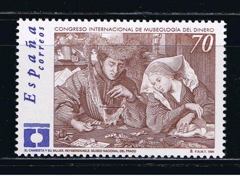 Edifil  3678  Congreso Internaconal de Museología del Dinero.  