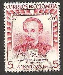 498 - Centº del nacimiento de José Martí