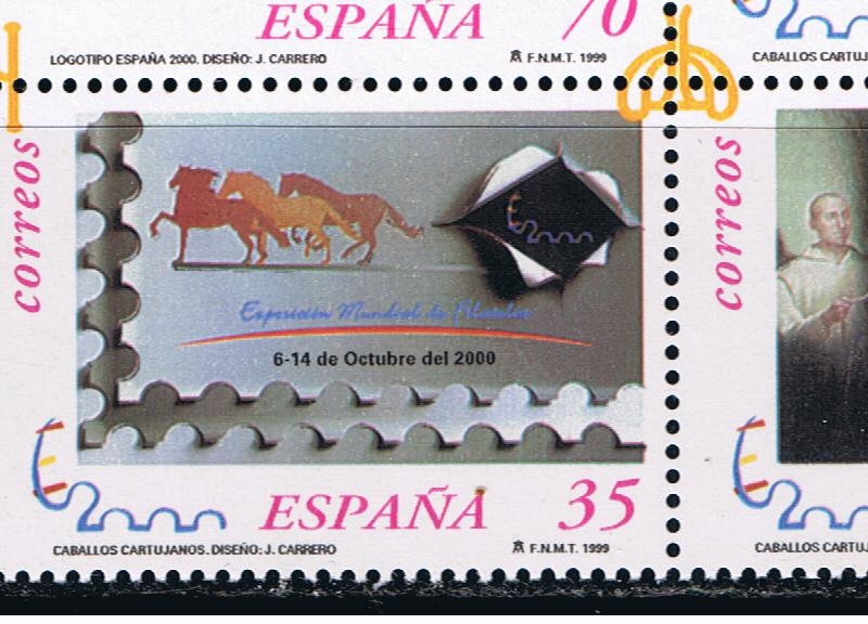 Edifil  3680A  Exposición Mundial de Filatelia España 2000.  