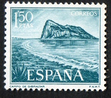 1933- Pro trabajadores españoles de Gibraltar. Vistas del Peñón.