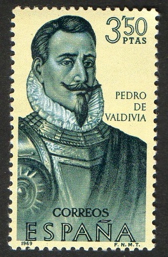 1942- Forjadores de América. Pedro de Valdivia.