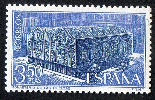 1947-  Monasterio de las Huelvas. Sepulcros de Alfonso VIII y Leonor de Inglaterra.