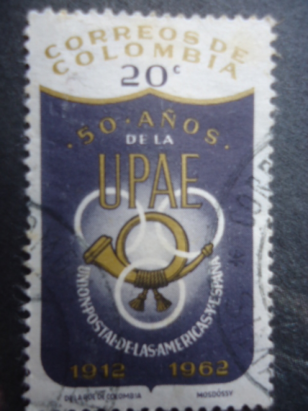 50 años de la UPAE (1912-1962)-Unión Poatal de las Américas y España
