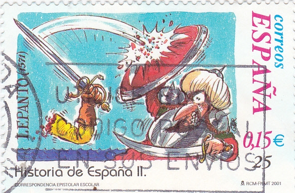 Lepanto -HISTORIA DE ESPAÑA II    (S)