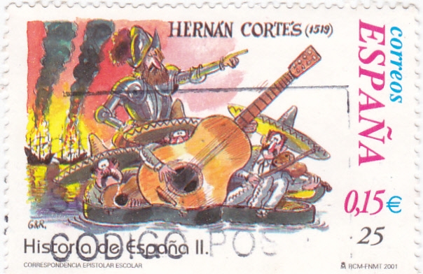 Hernán Cortés-HISTORIA DE ESPAÑA II    (S)