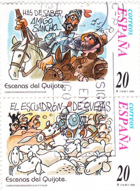 HAS DE SABER AMIGO SANCHO y EL ESCUADRÓN DE OVEJAS -Escenas del Quijote (S)