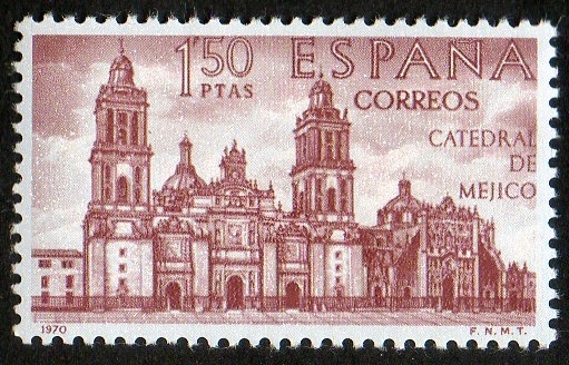 1997- - Fojadores de América. Méjico. Catedral de Méjico.